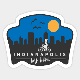 Indianapolis By Bike - Slow Ride Sticker